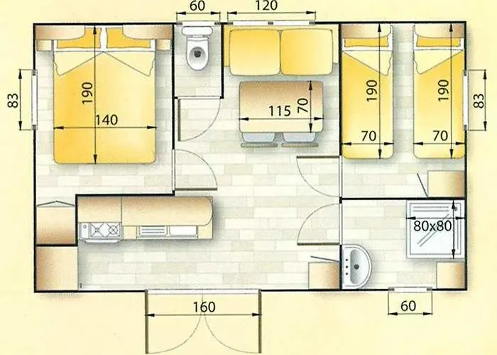 Chalet Chalet 4 étoiles - Piscine - ef0cca *